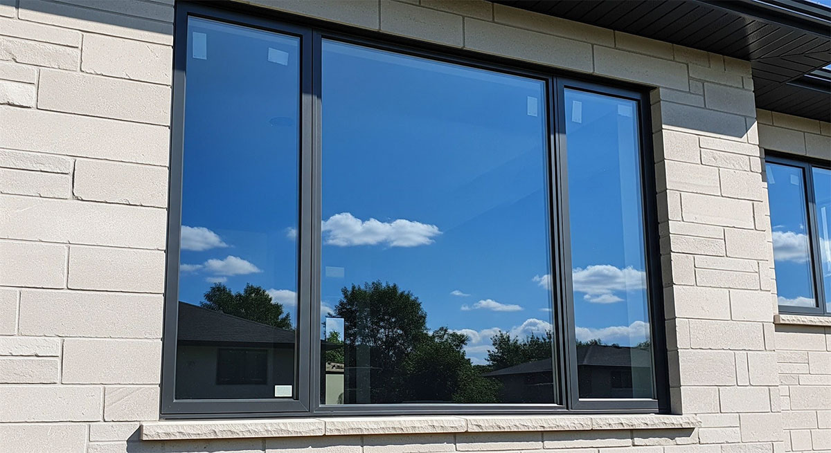 Completed window installation in Fair Oaks Ranch home