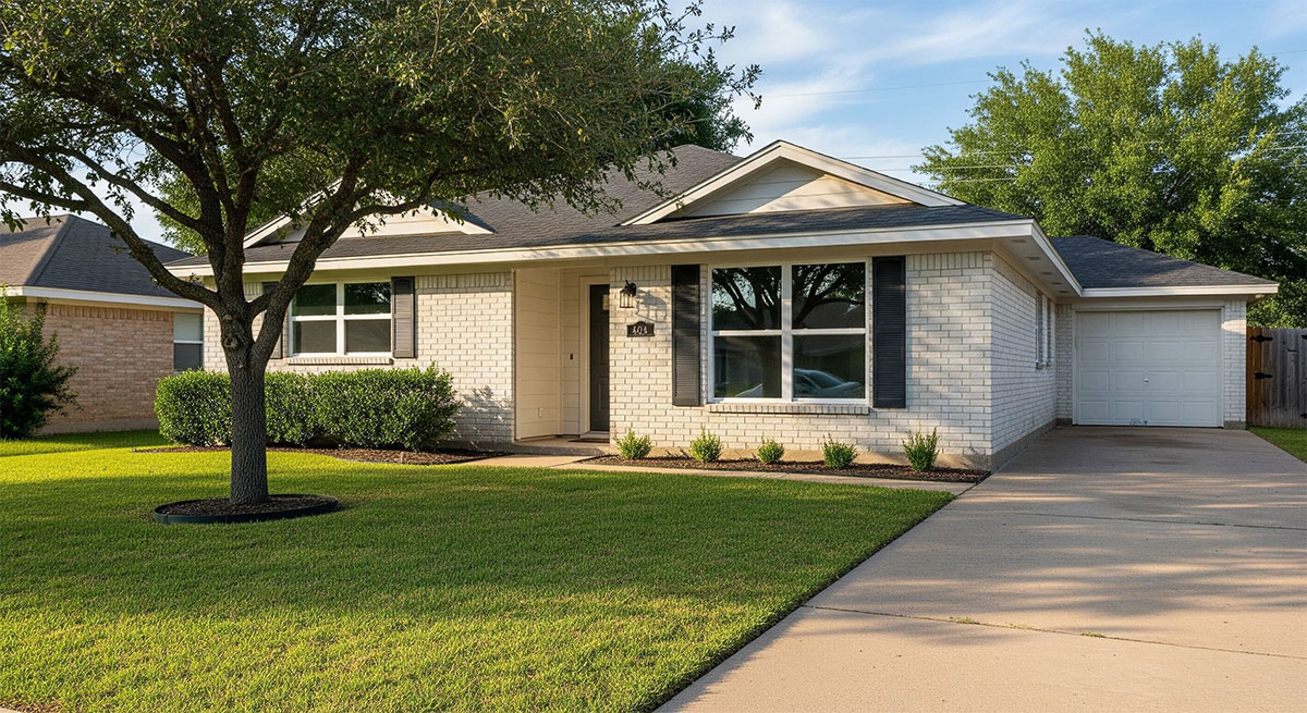 Converse home with updated high efficiency windows installed by Maverick