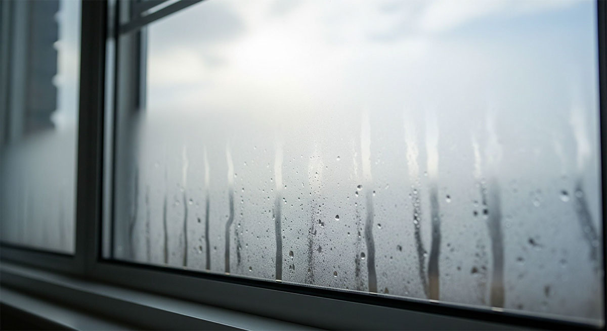 When windows expand and contract from heat, seals fail and fogging begins.