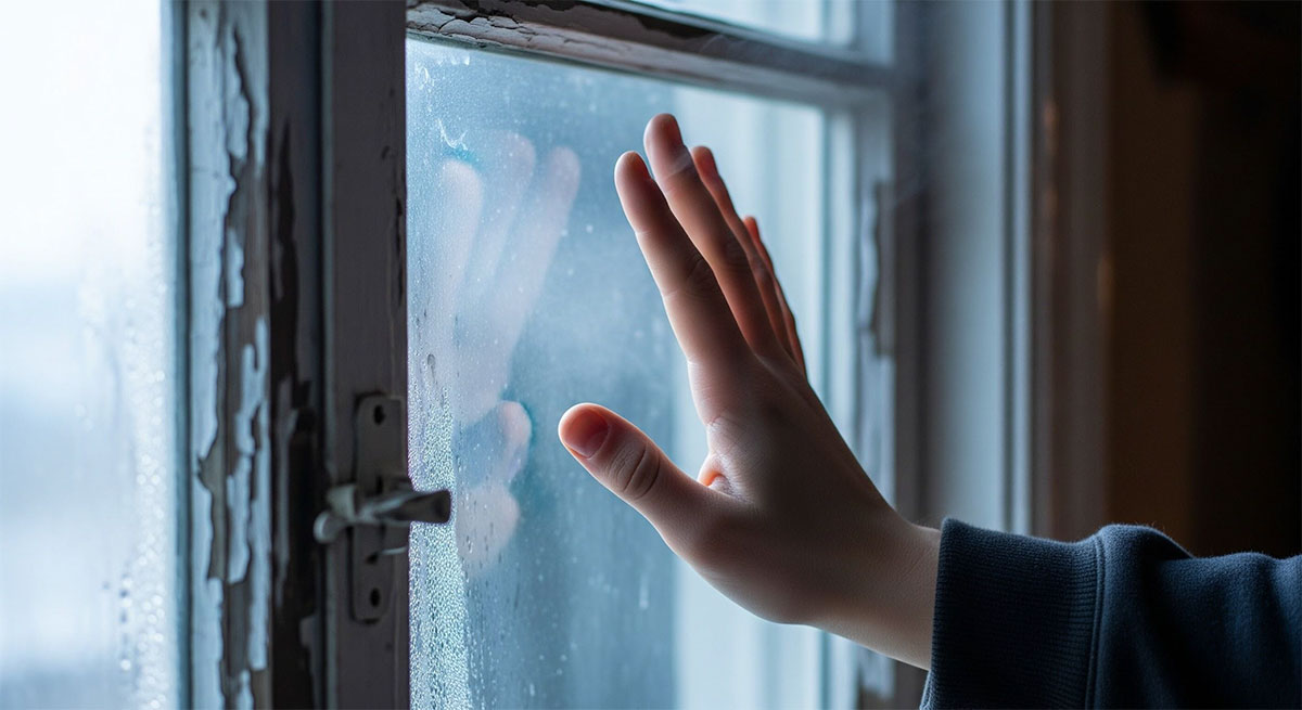 Leaking air around old windows leads to uneven temperatures throughout your home.