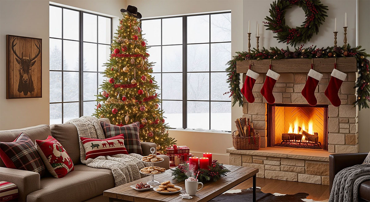 New windows help eliminate cold spots and keep holiday gatherings comfortable for everyone.