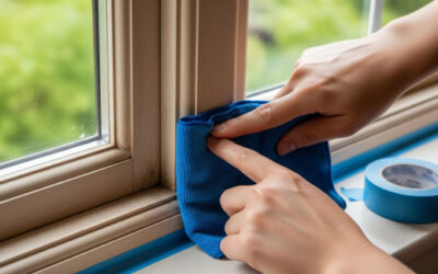 How to Tape and Cover Windows Before Painting