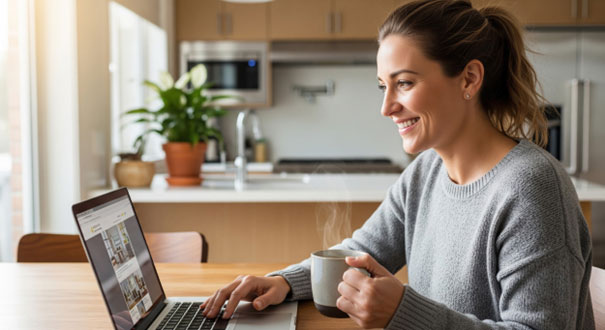 Homeowner reviewing storm preparation 