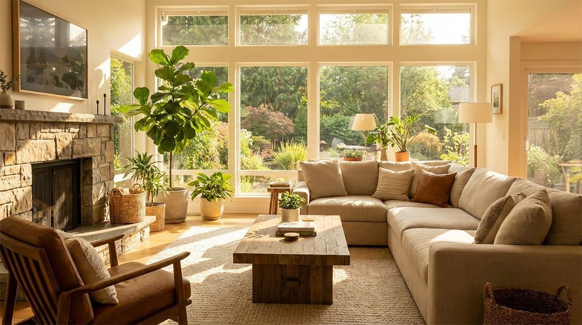 Windows and natural light